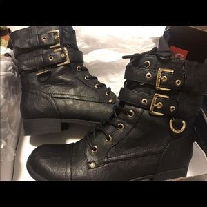 Guess combat boots